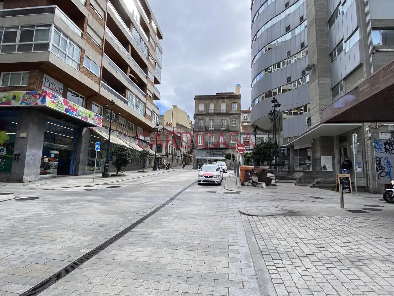 Vista exterior de Garaje en venta en Vigo 