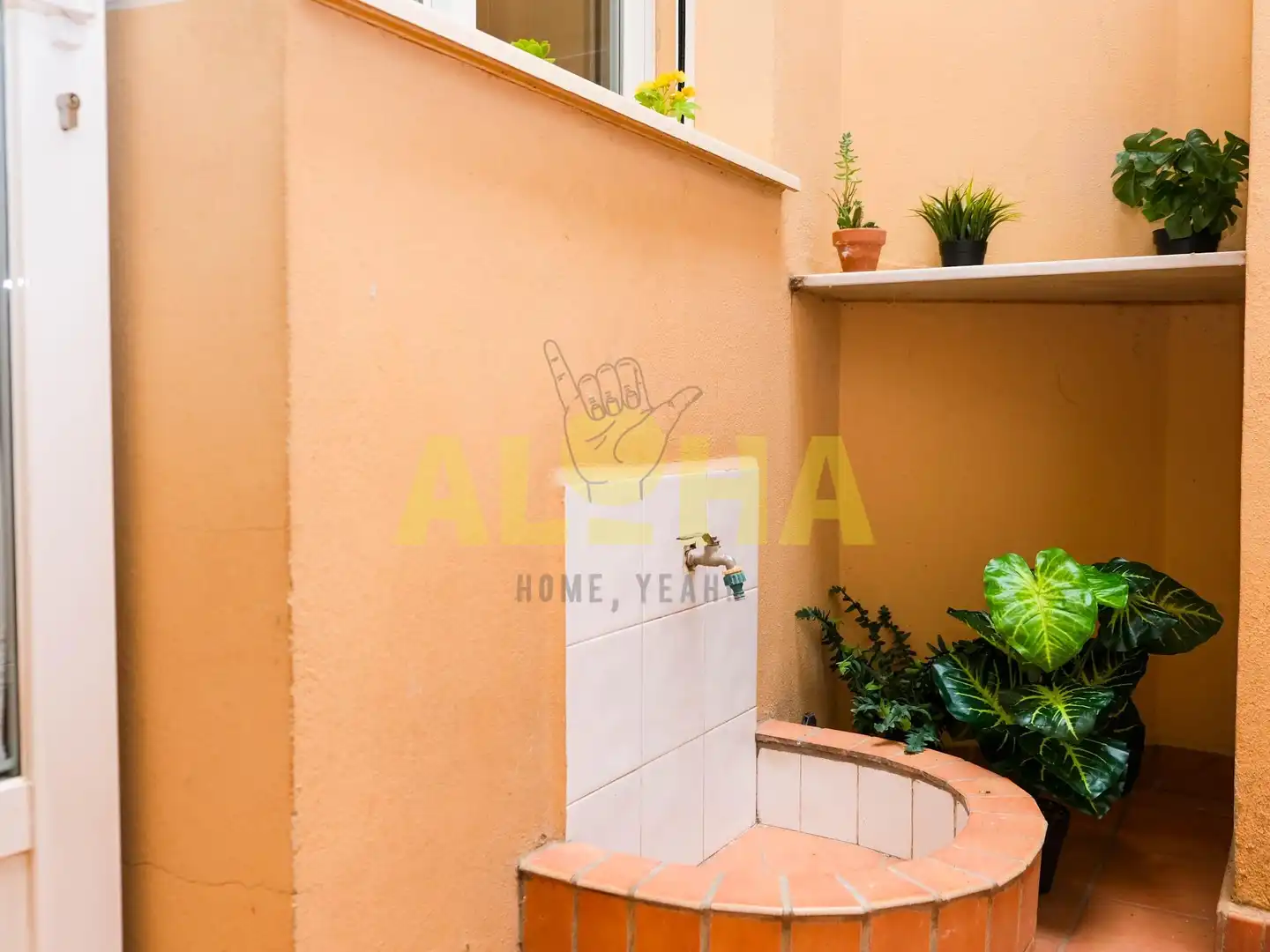 Terrassa de Apartament de lloguer en Valencia amb Aire condicionat, Calefacció i Terrassa
