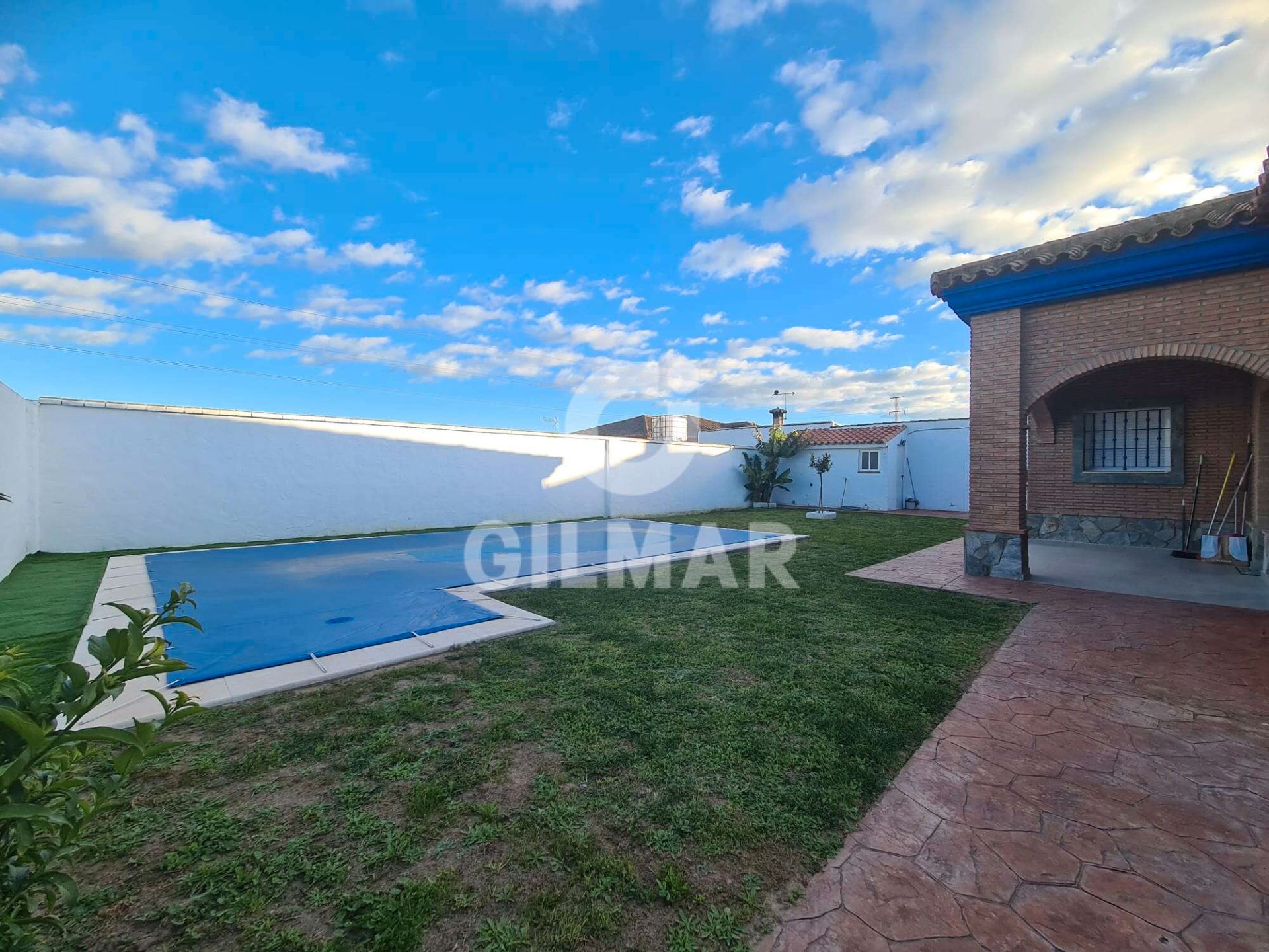 Garden of House or chalet to rent in El Puerto de Santa María  with Air Conditioner, Private garden and Storage room