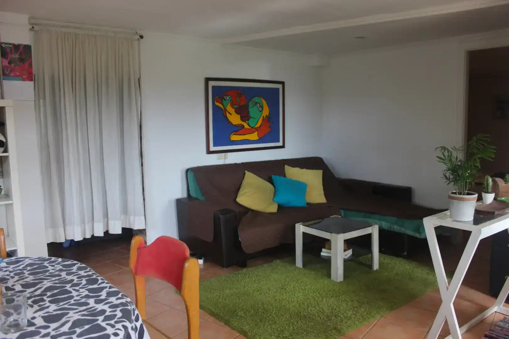 Sala d'estar de Apartament de lloguer en Vilagarcía de Arousa amb Moblat, Forn i Rentadora