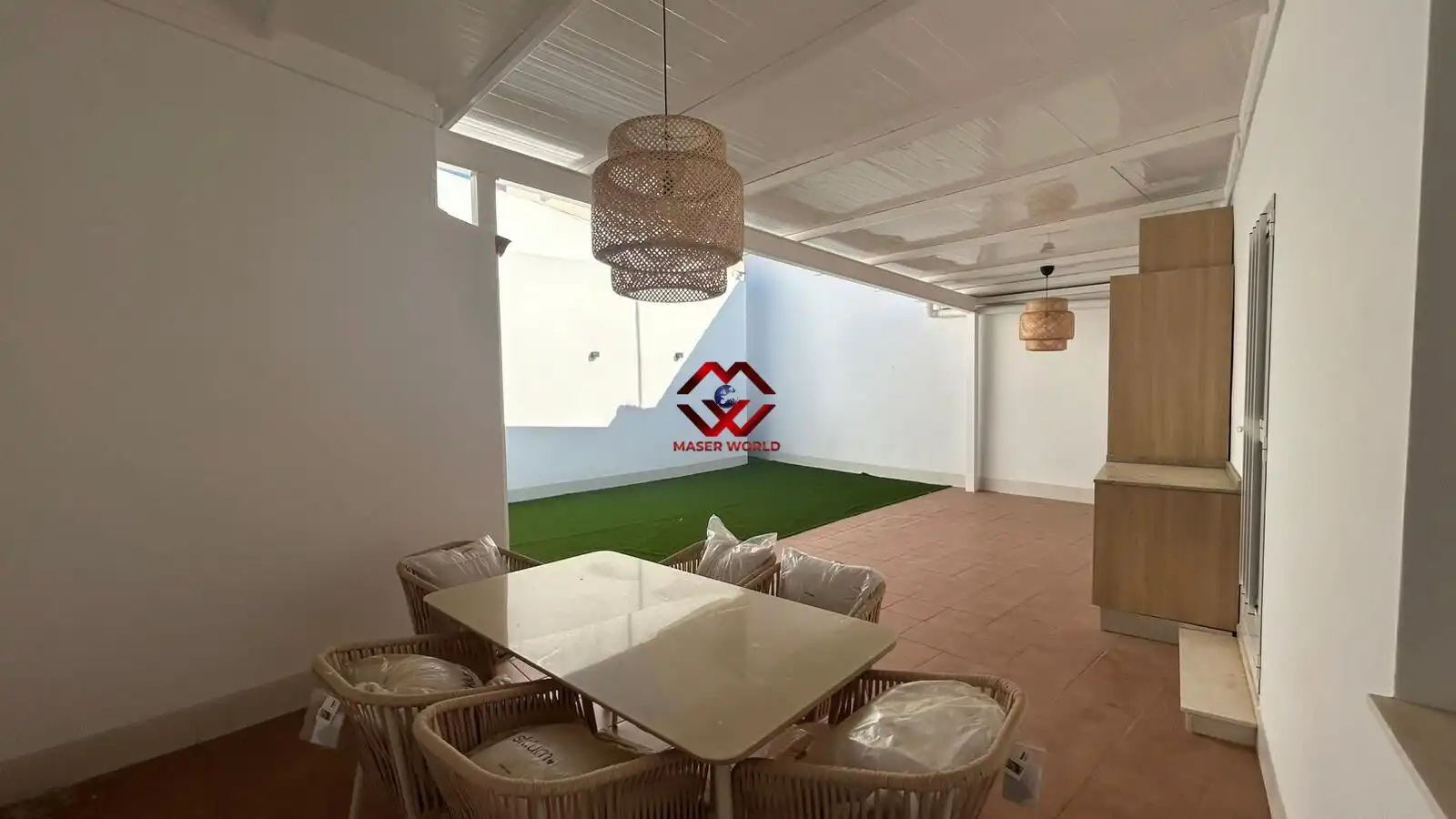 Terraza de Casa adosada en venta en San Javier con Terraza, Trastero y Piscina