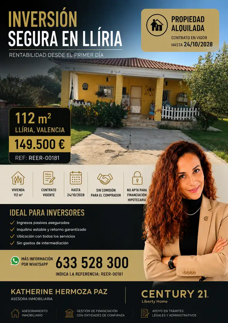 Vista exterior de Casa o xalet en venda en Llíria amb Jardí privat i Traster