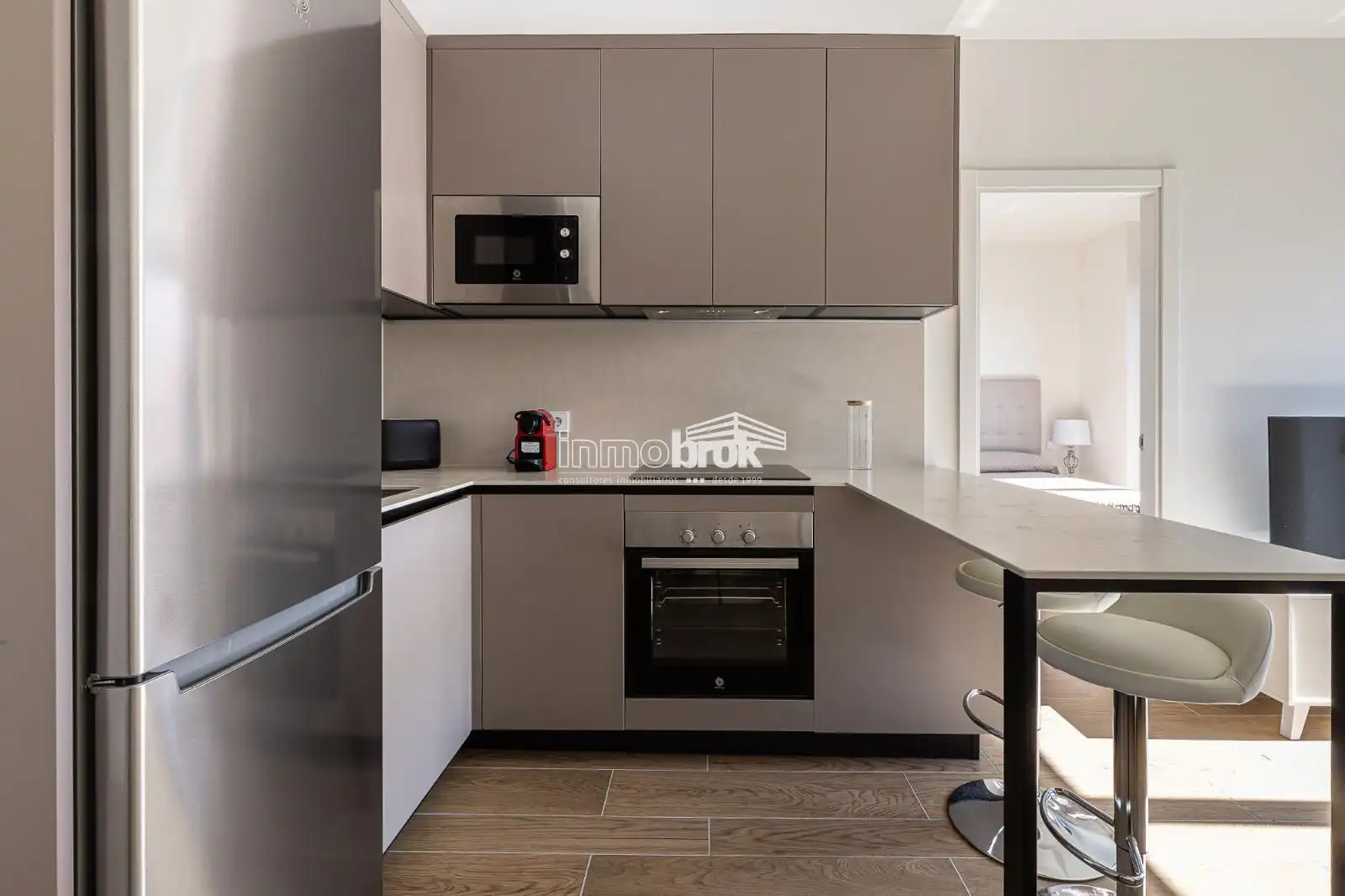 Cocina de Piso de alquiler en Madrid con Aire acondicionado, Trastero y Piscina