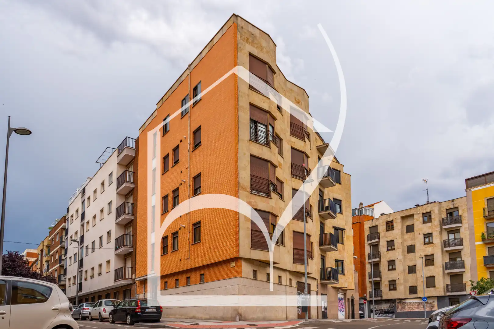 Vista exterior de Piso de alquiler en Salamanca con Calefacción, Parquet y Amueblado