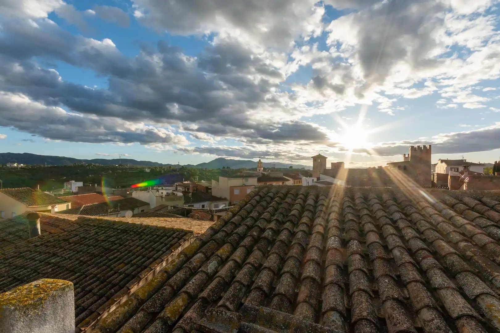 Vista exterior de Casa o chalet en venta en Llutxent con Aire acondicionado, Terraza y Amueblado