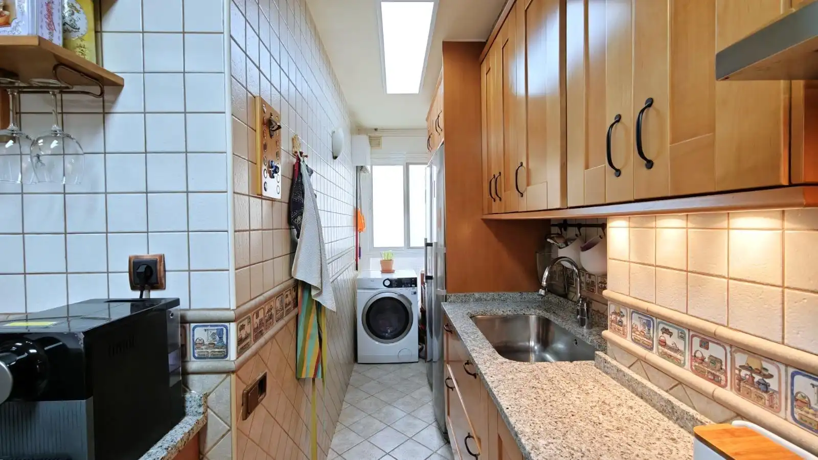 Kitchen of Flat for sale in Martorell  with Air Conditioner, Heating and Balcony