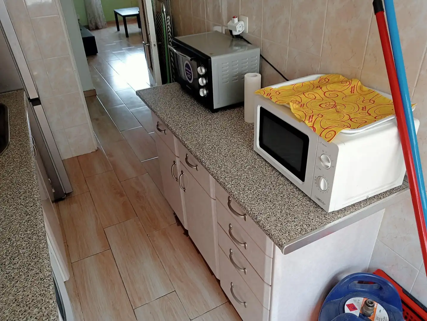Küche von Wohnung zur Miete in Sevilla mit Klimaanlage und Möbliert