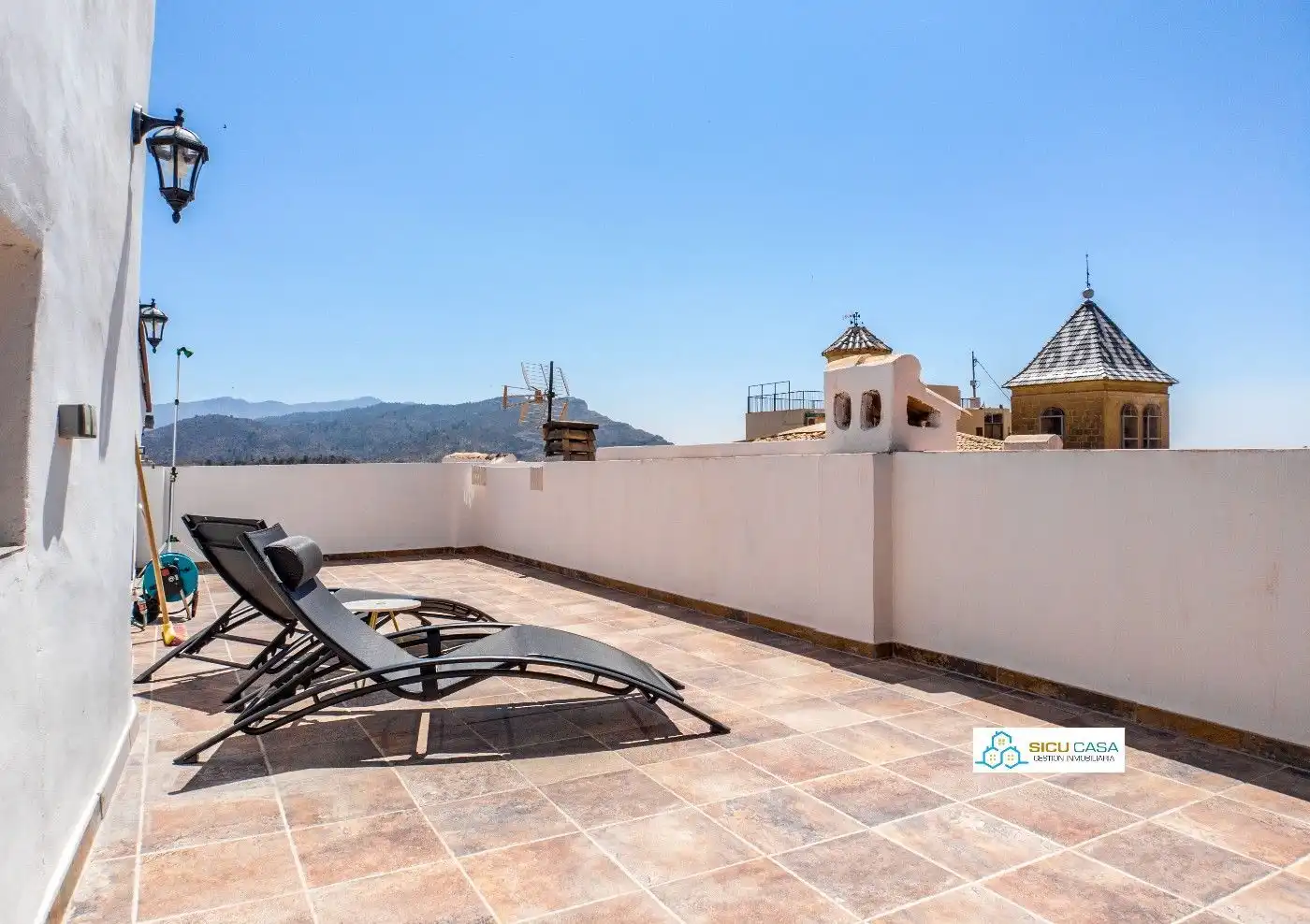 Terrace of Houses for sale in Jijona / Xixona  with Air Conditioner, Terrace and Storage room