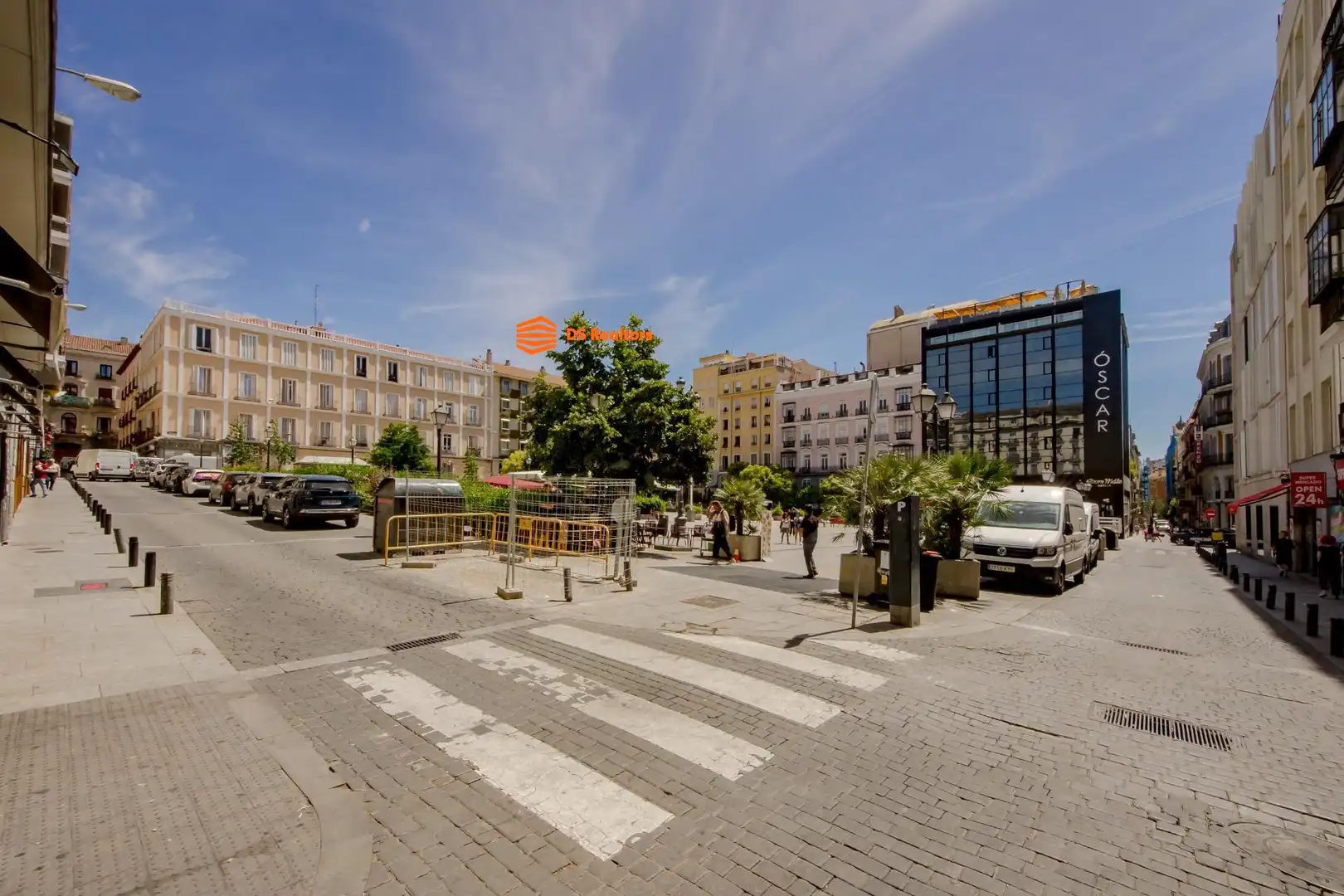 Außenansicht von Dachboden zur Miete in Madrid mit Heizung, Terrasse und Möbliert