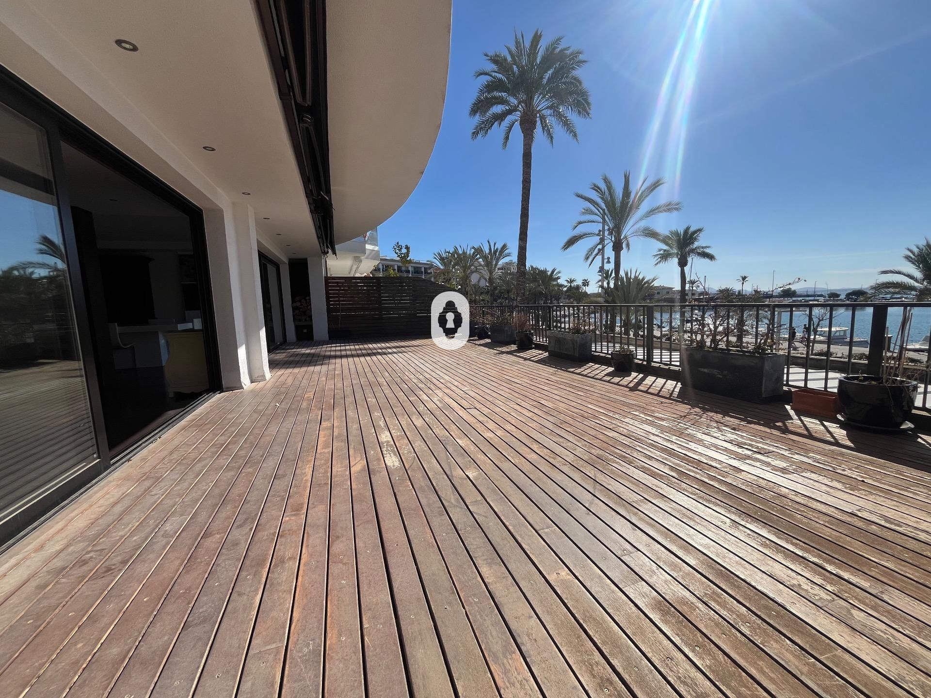Terrace of Flat for sale in Alcúdia  with Air Conditioner, Heating and Parquet flooring