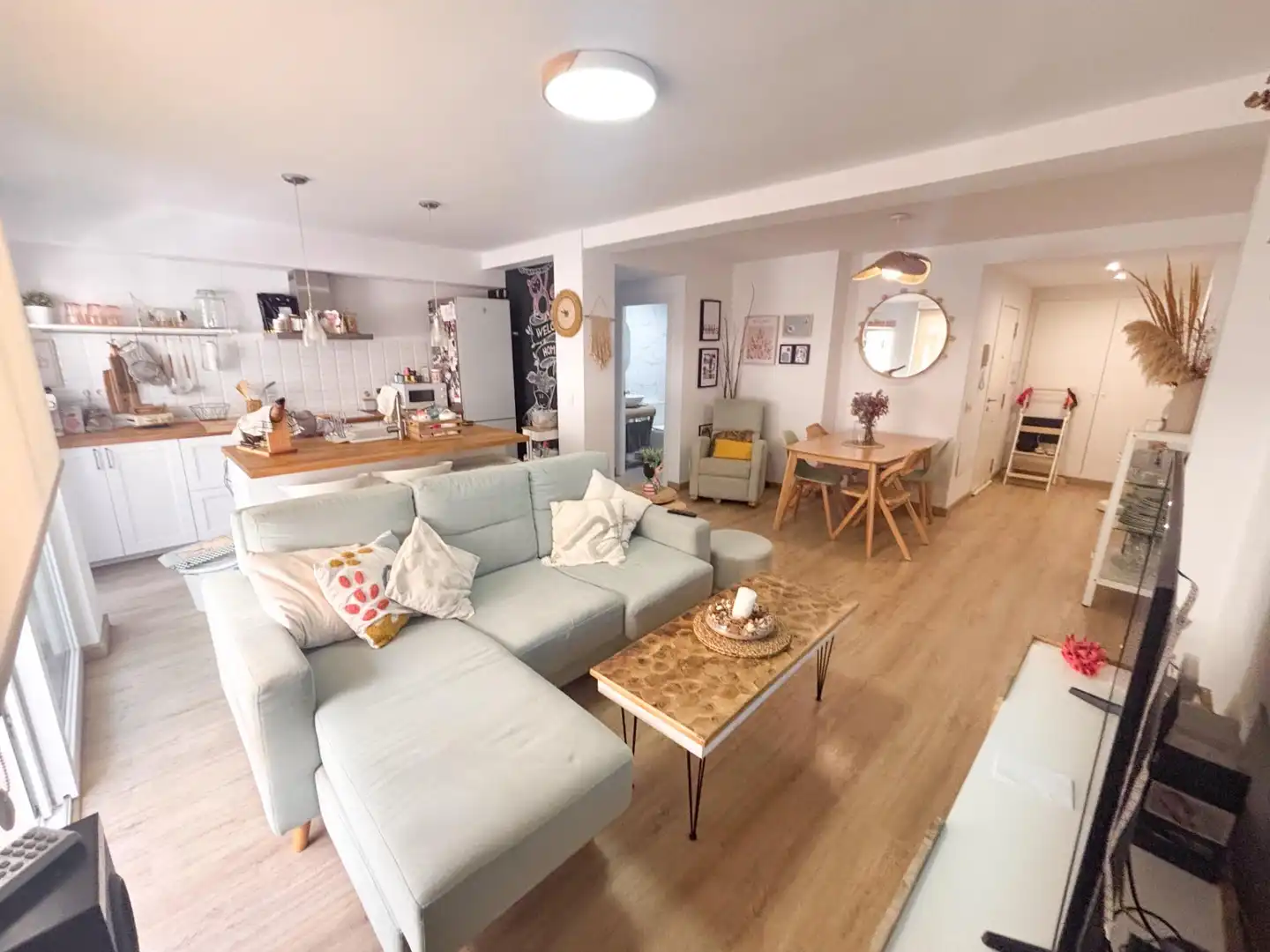 Wohnzimmer von Wohnung zum Verkauf in Torrevieja mit Klimaanlage, Möbliert und Balkon