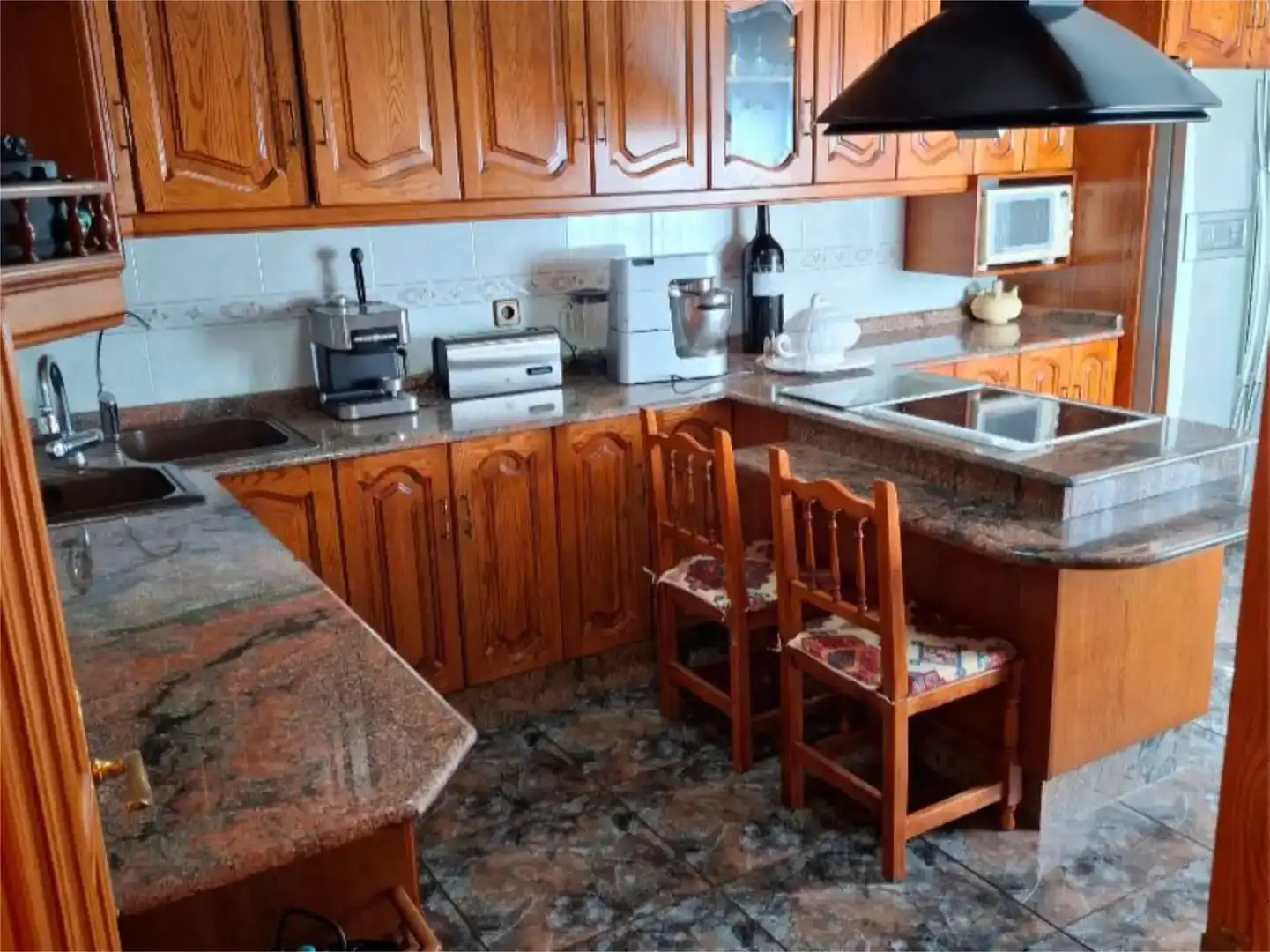 Cuina de Dúplex en venda en Mazarrón amb Aire condicionat i Balcó