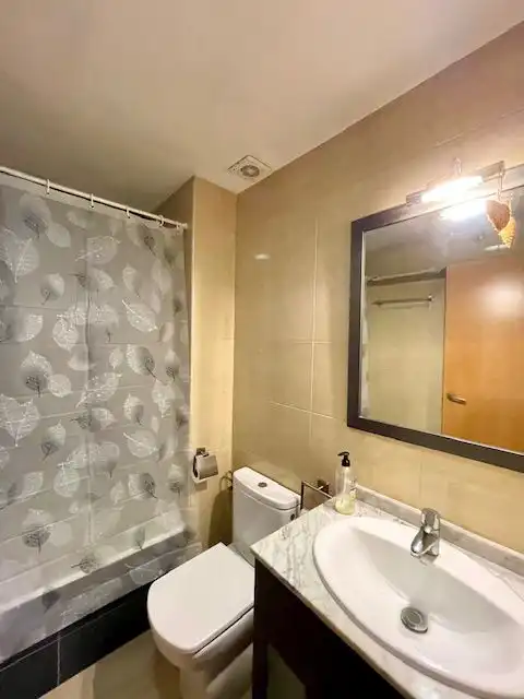 Baño de Dúplex en venta en Sant Martí Sarroca con Calefacción, Terraza y Balcón