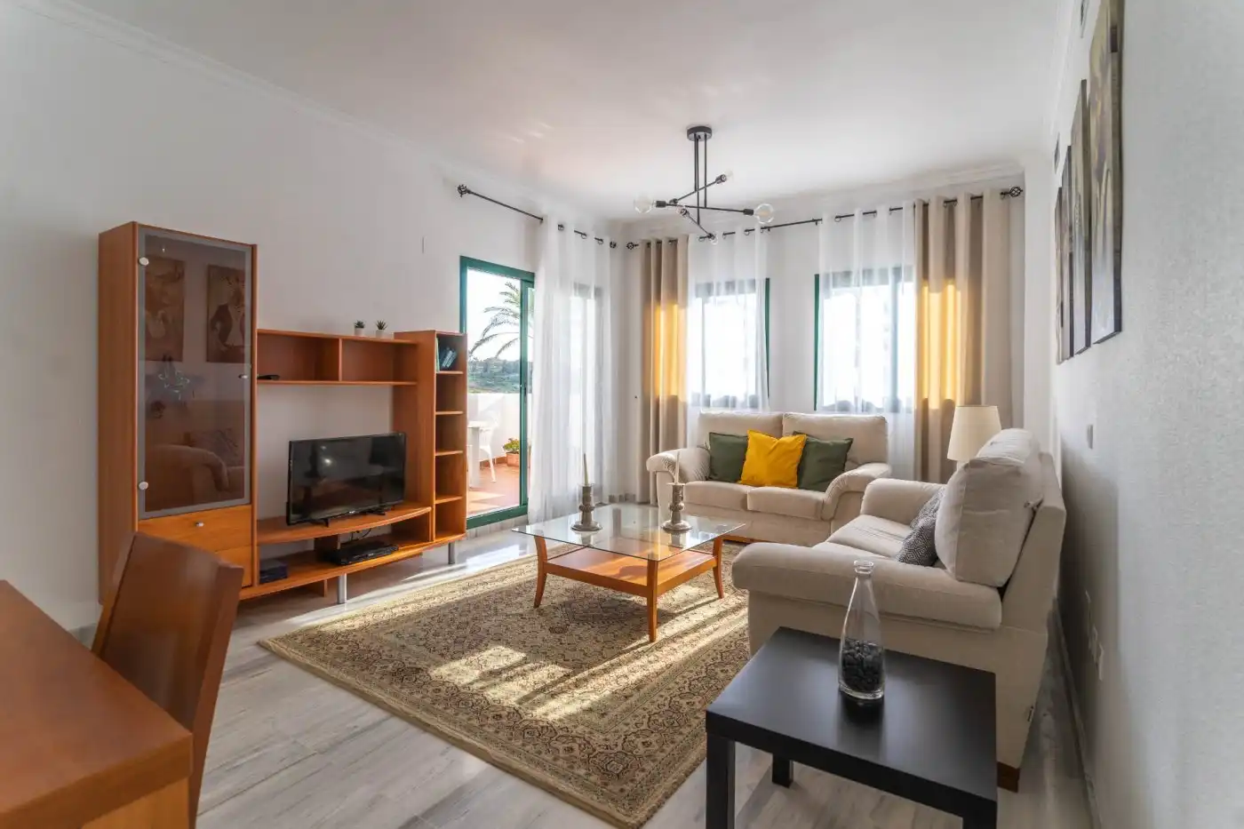 Sala d'estar de Pis de lloguer en Alhaurín Golf 