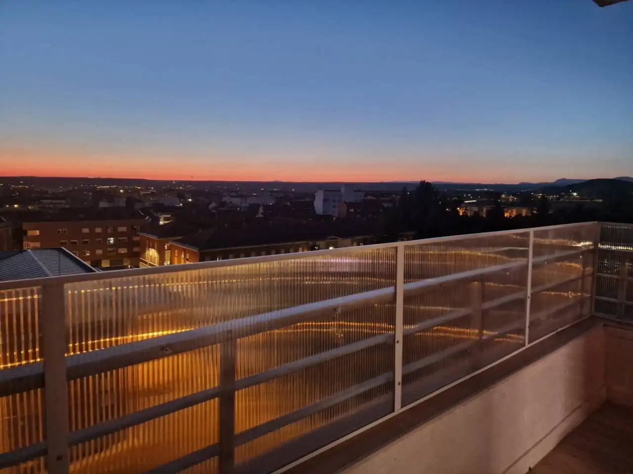 Terrasse von Dachboden zum Verkauf in León Capital  mit Heizung, Parkett und Terrasse