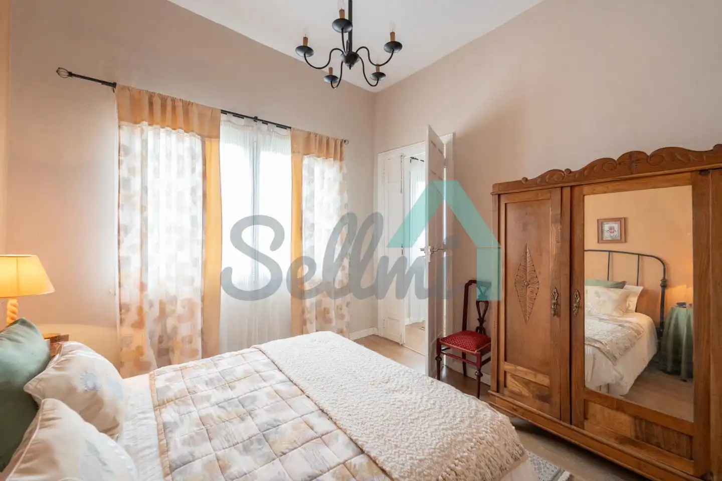 Habitación de Casa o chalet en venta en Ribera de Arriba con Jardín privado, Terraza y Balcón