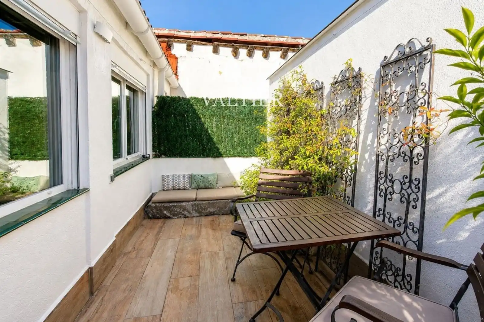 Terraza de Ático de alquiler en Madrid con Aire acondicionado, Terraza y Amueblado