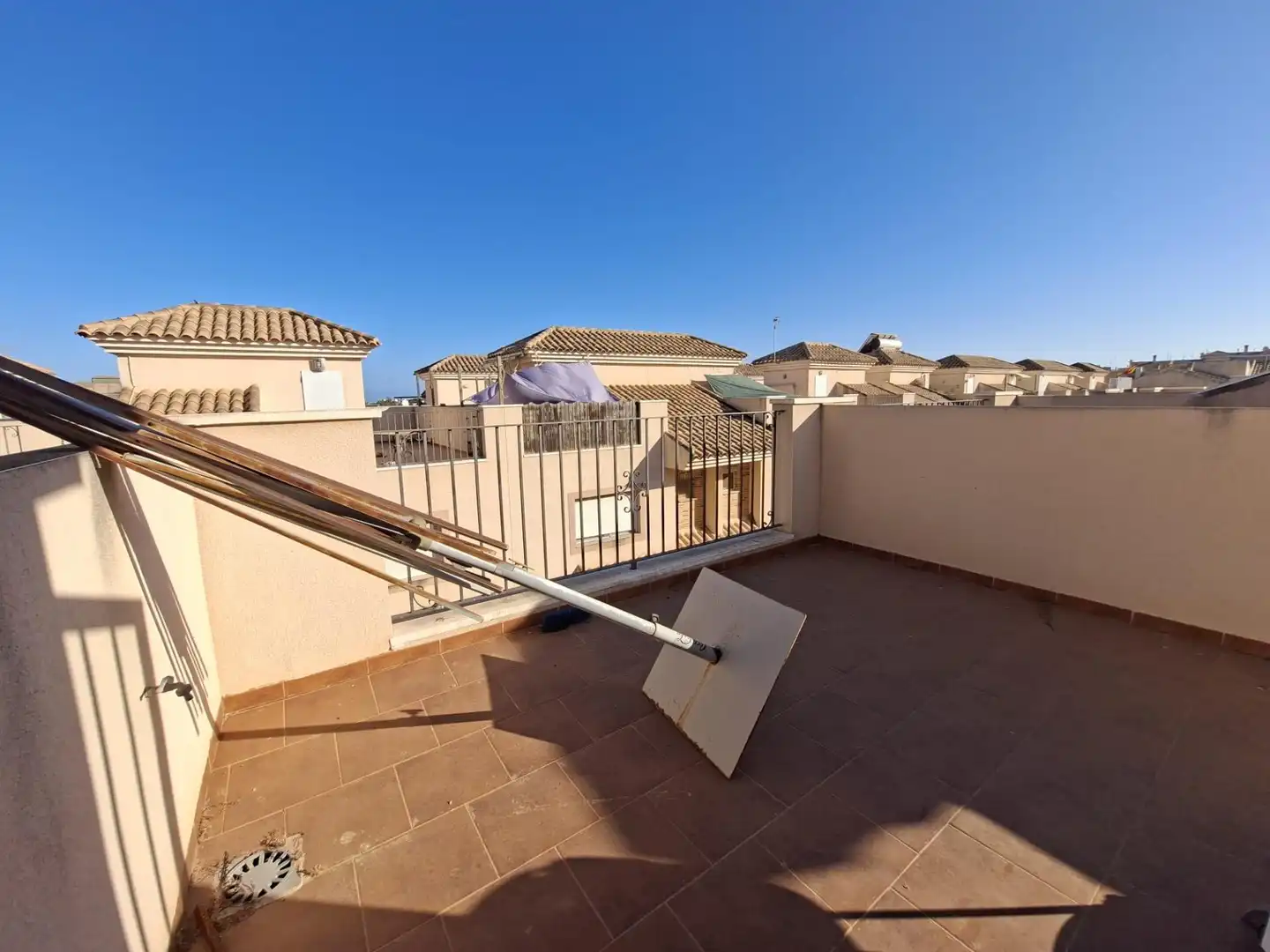 Terrassa de Casa adosada en venda en San Javier amb Aire condicionat, Jardí privat i Terrassa
