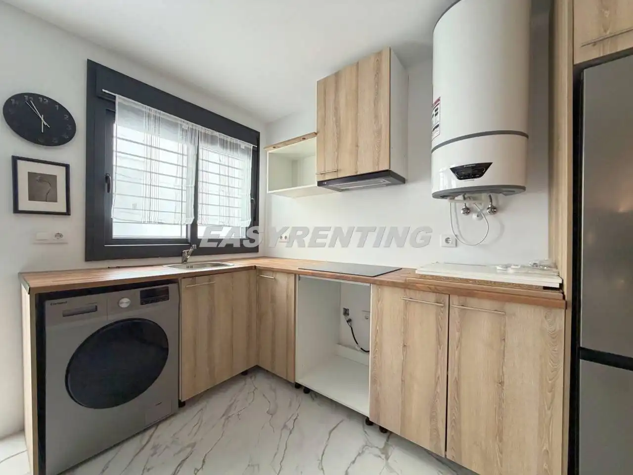 Küche von Wohnungen zur Miete in La Línea de la Concepción mit Terrasse, Möbliert und Balkon