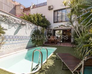 Vista exterior de Apartament en venda en  Barcelona Capital amb Aire condicionat, Calefacció i Jardí privat