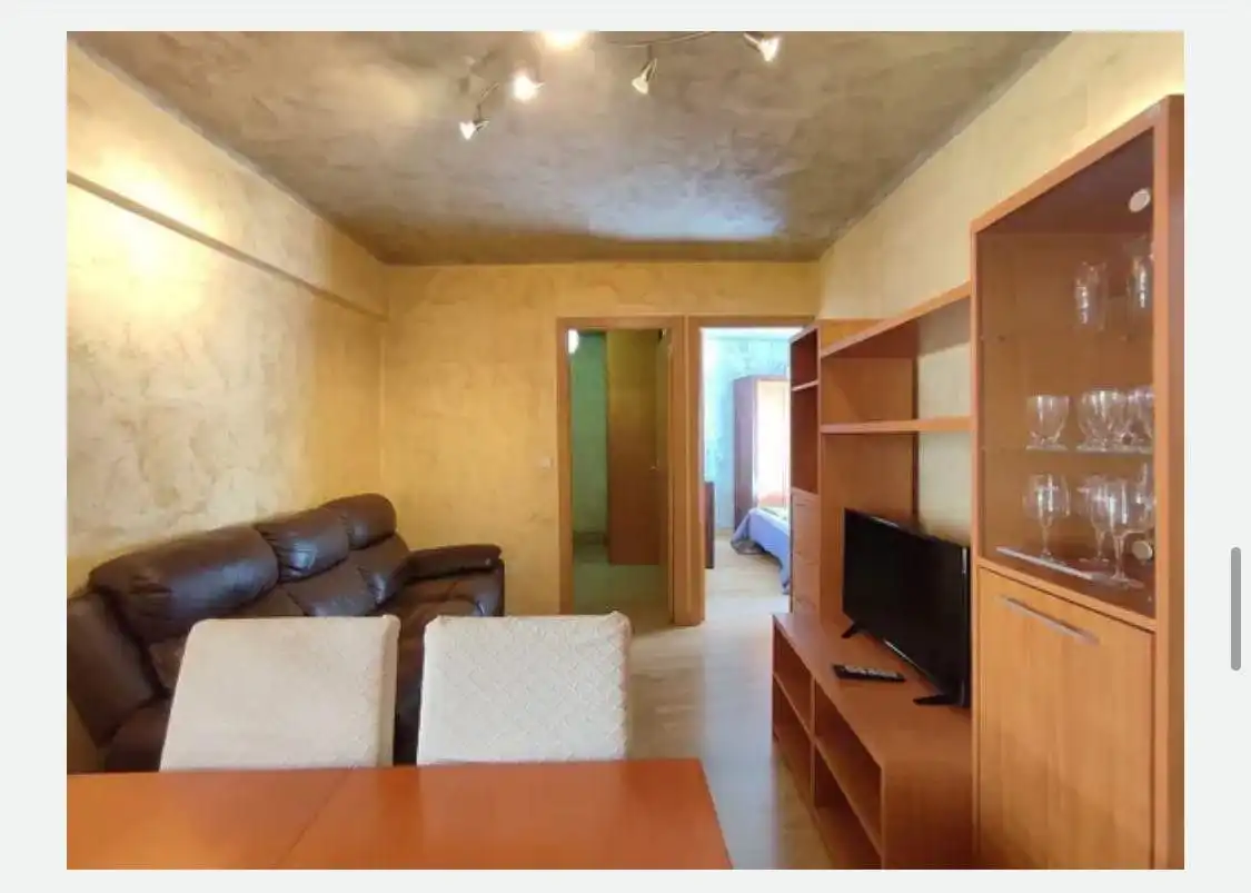 Living room of Flat for rent in Salamanca  with Air Conditioner, Heating and Furnished