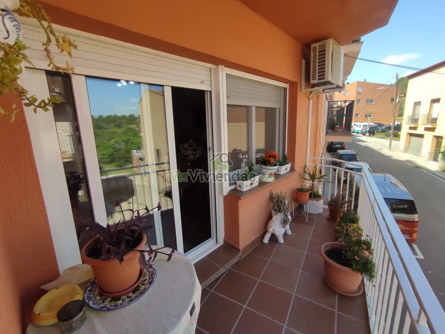 Terrasse von Wohnung zum Verkauf in Viladecavalls mit Klimaanlage, Heizung und Terrasse