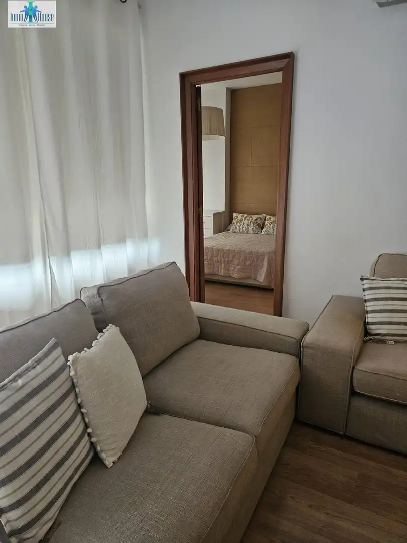 Living room of Flat for rent in Albacete  with Air Conditioner, Heating and Terrace