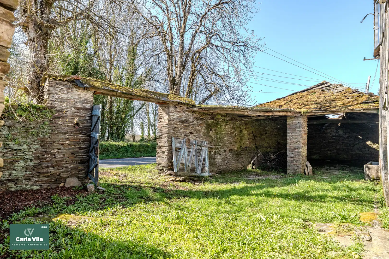 Vista exterior de Finca rústica en venta en Lugo con Jardín privado y Balcón
