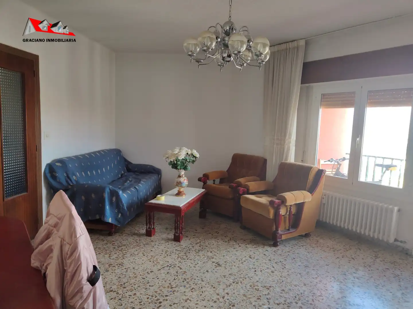 Sala d'estar de Pis en venda en Albacete amb Aire condicionat, Calefacció i Terrassa