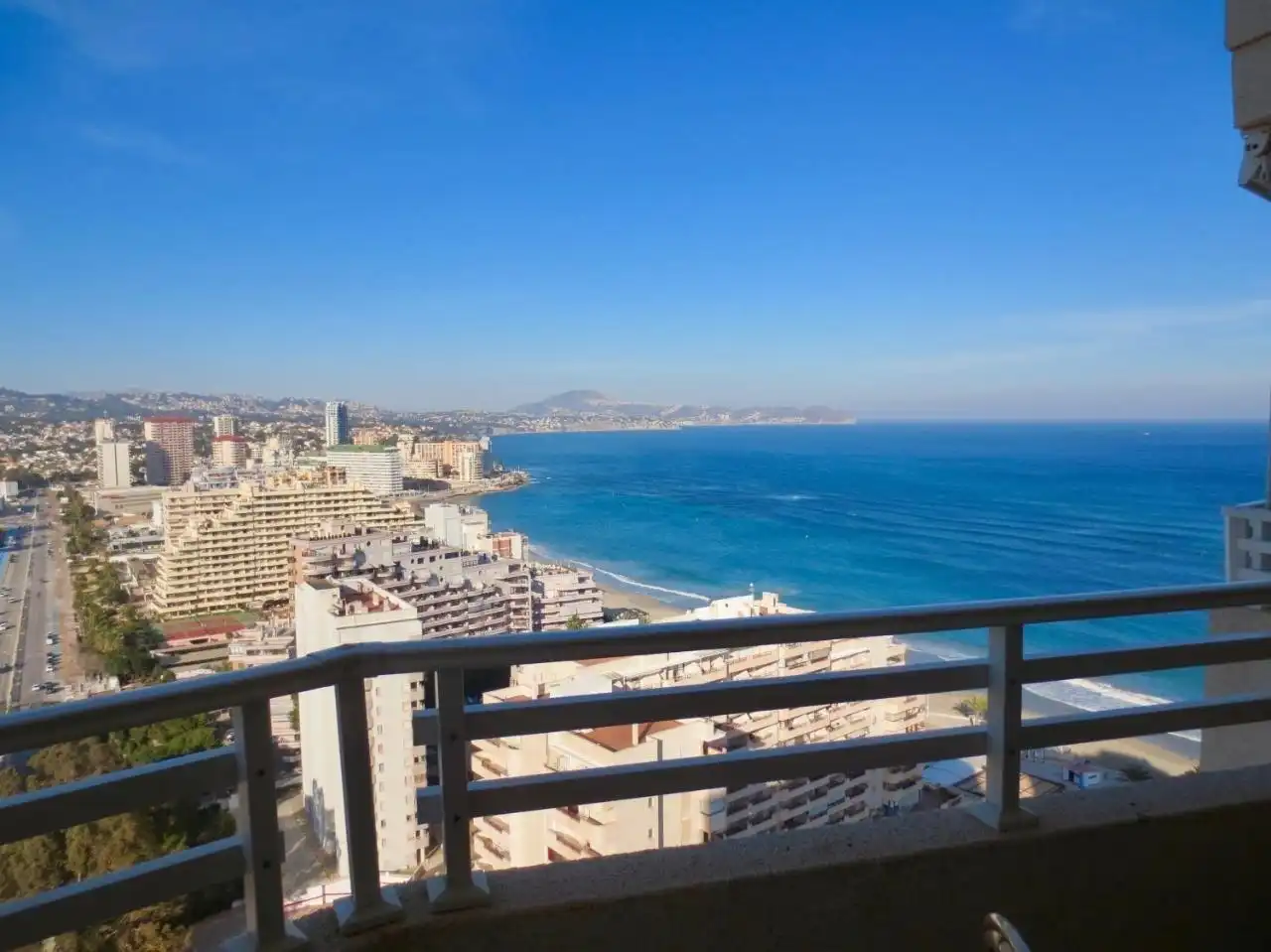 Vista exterior de Apartamento en venta en Calpe / Calp con Aire acondicionado, Calefacción y Jardín privado