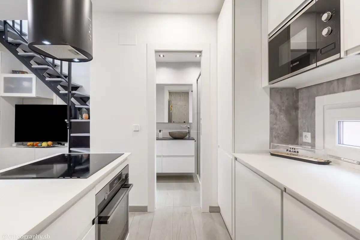 Cocina de Dúplex en venta en Madrid con Aire acondicionado, Calefacción y Terraza