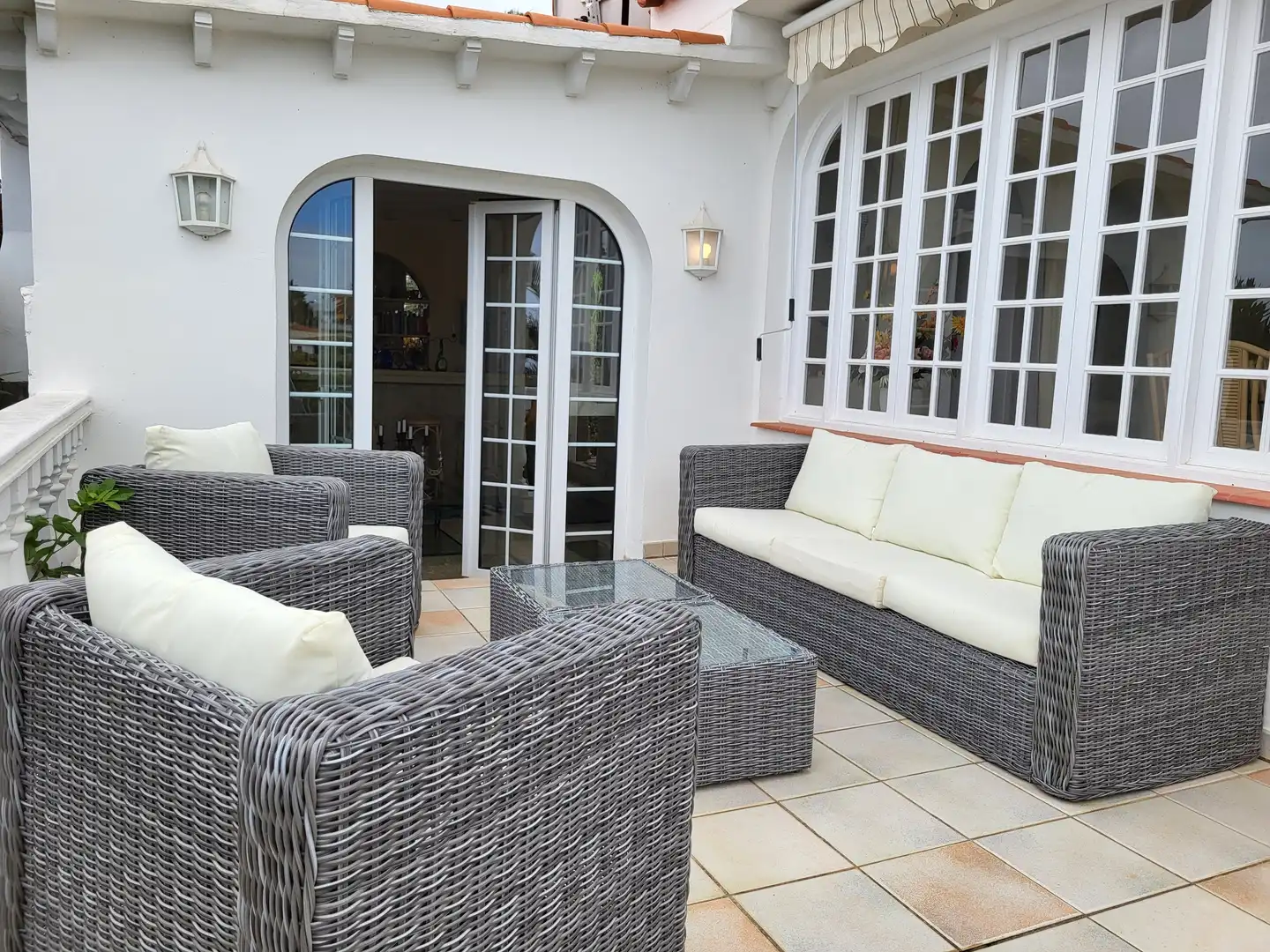 Terraza de Casa o chalet en venta en El Sauzal con Terraza, Piscina y Amueblado