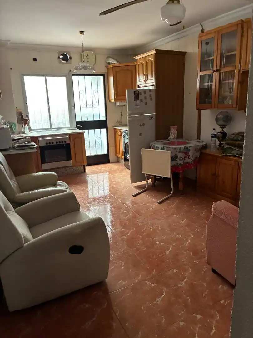Kitchen of Houses for sale in Málaga  with Terrace, Storage room and Furnished