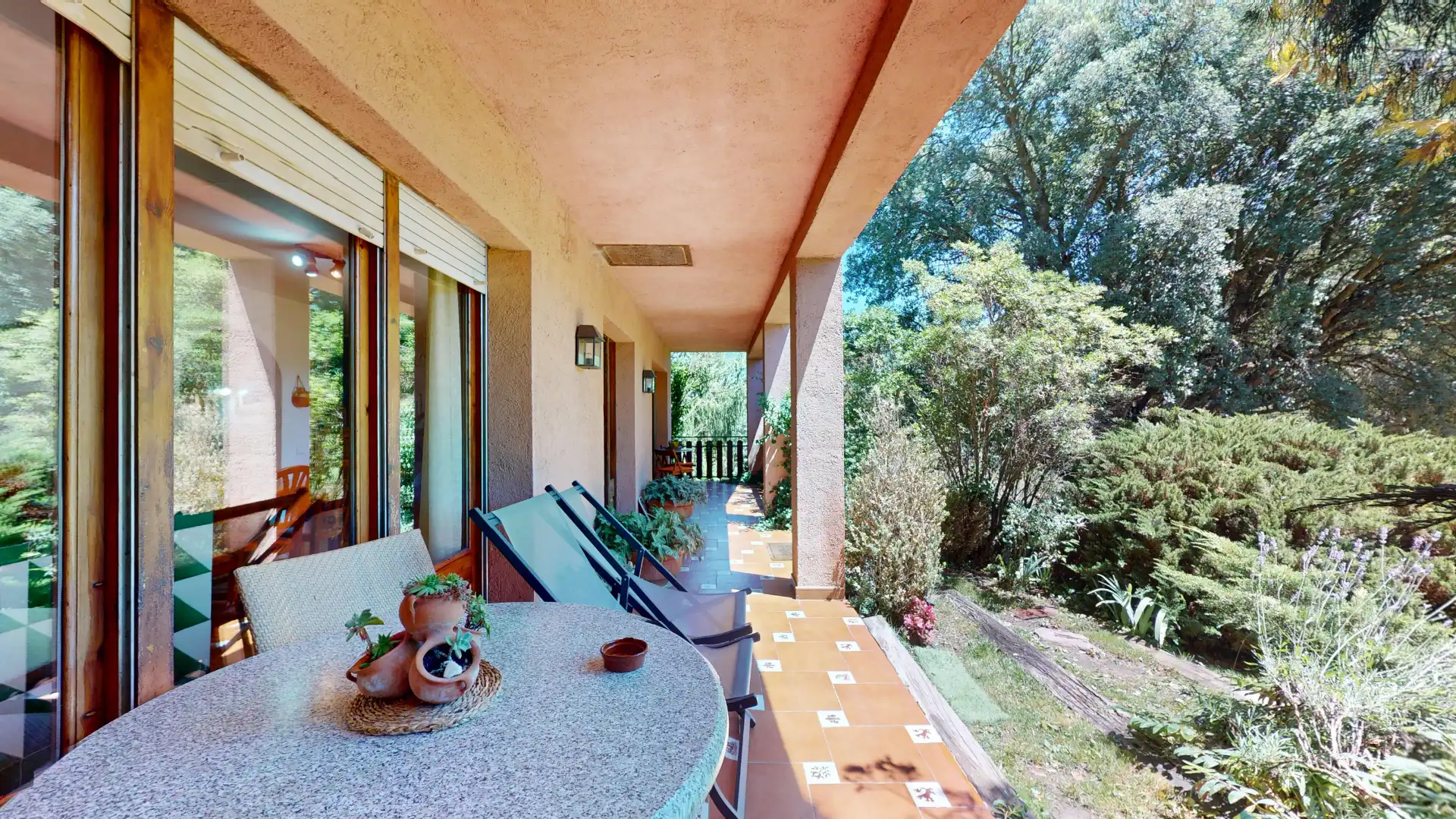 Terrassa de Casa o xalet en venda en Prades amb Calefacció, Jardí privat i Terrassa