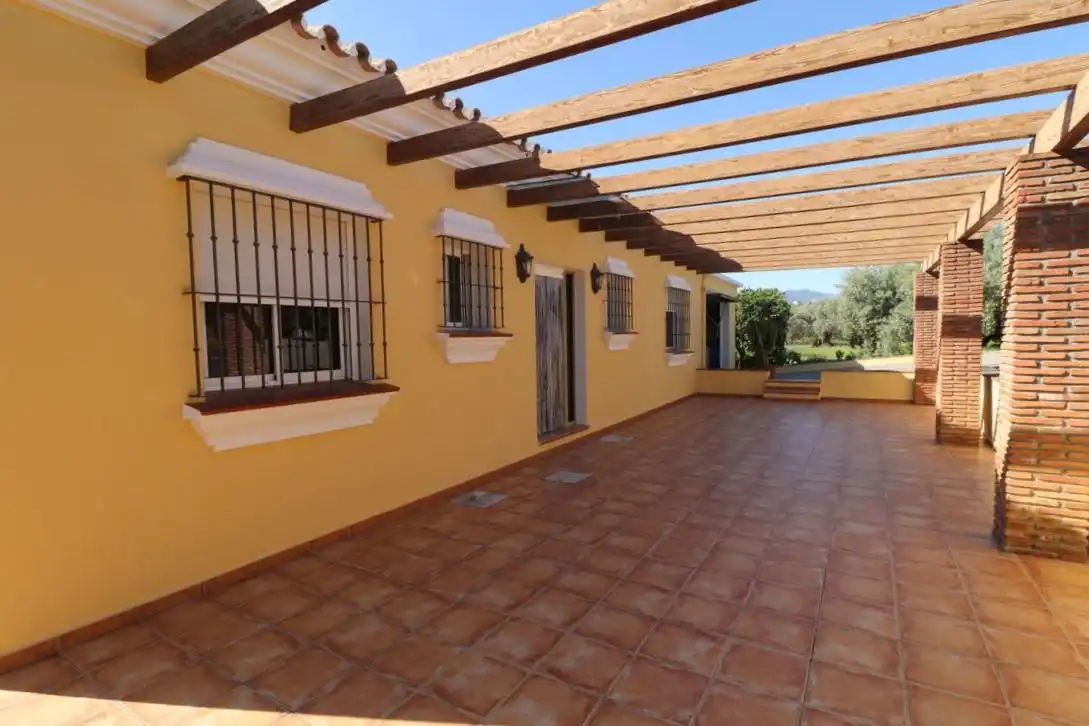 Terrace of Houses for rent in Coín  with Private garden, Terrace and Swimming Pool