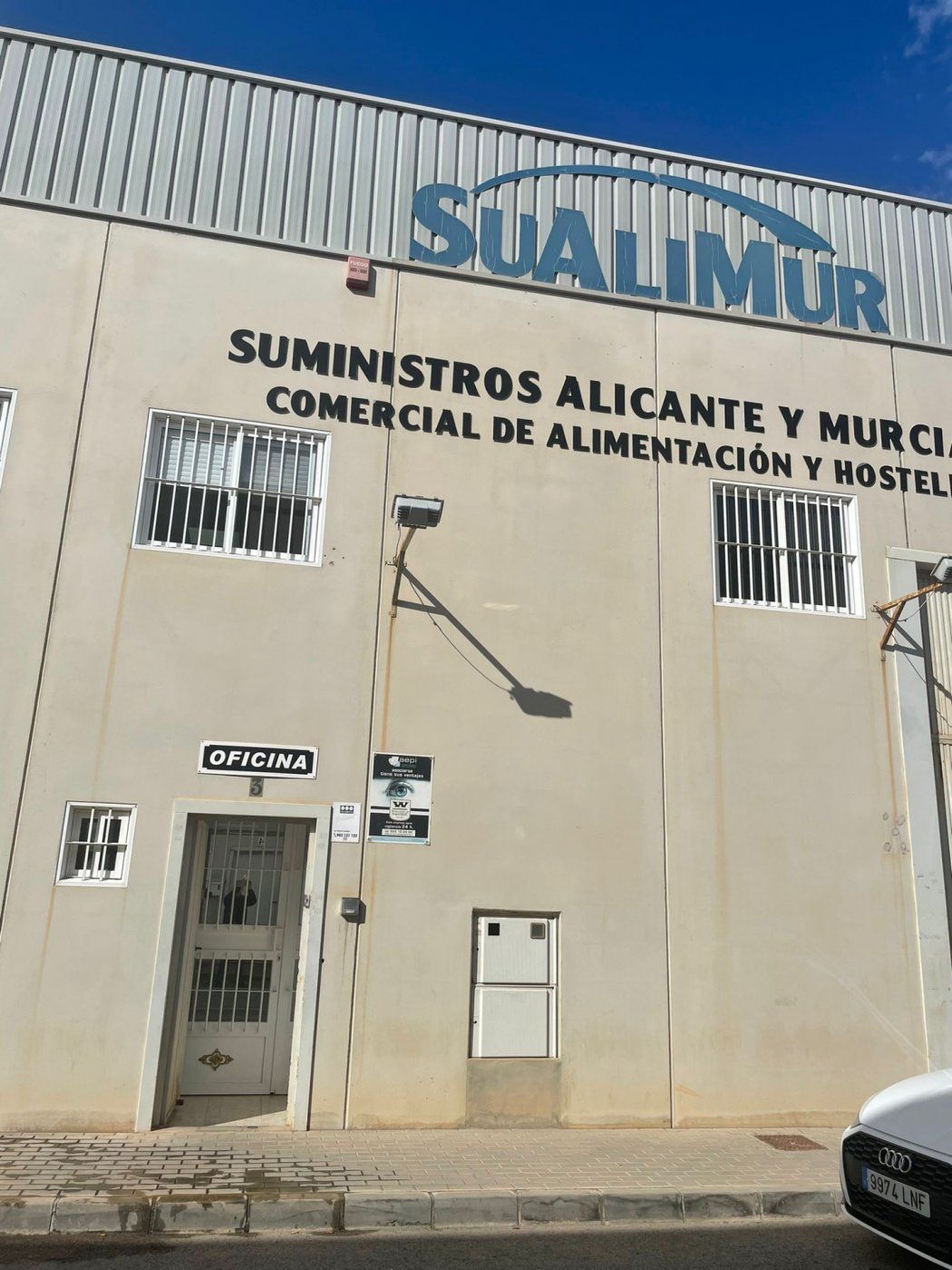 Vista exterior de Nau industrial de lloguer en San Vicente del Raspeig / Sant Vicent del Raspeig