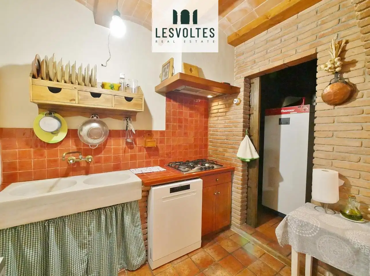 Kitchen of Houses for sale in Mont-ras  with Air Conditioner, Heating and Private garden
