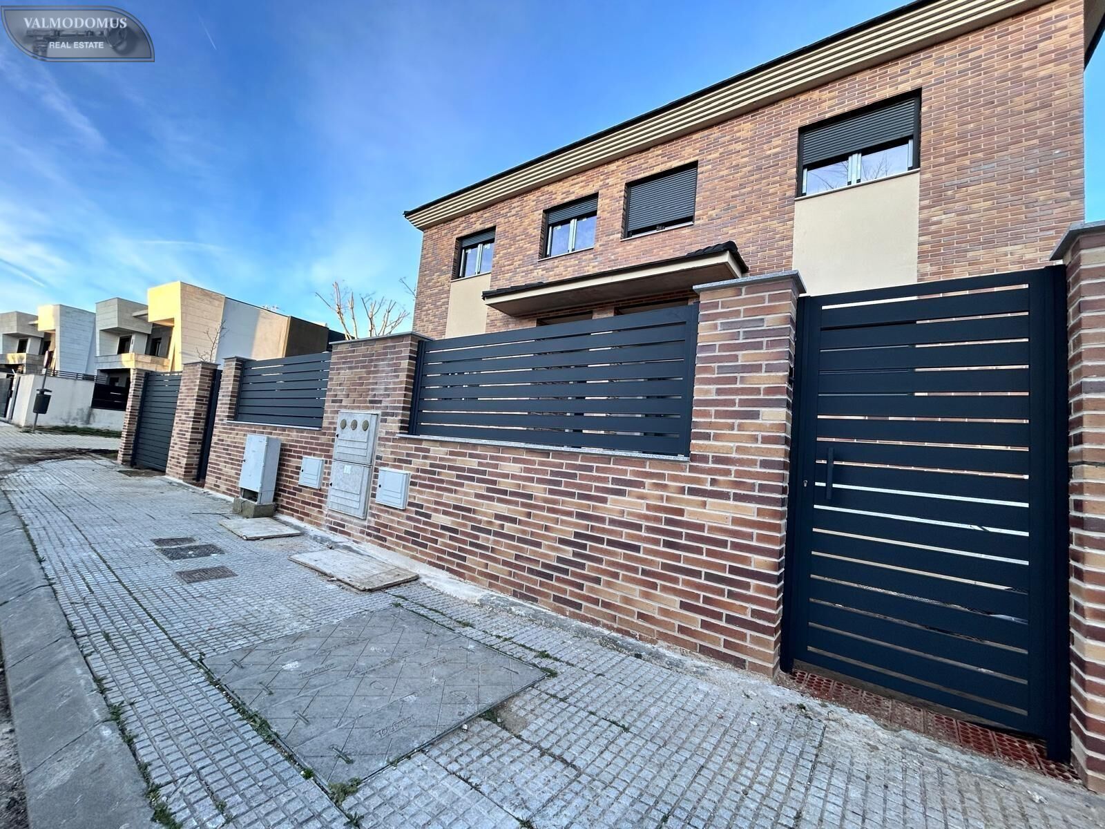 Exterior view of Single-family semi-detached for sale in Navalcarnero  with Heating, Private garden and Terrace