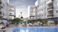 Swimming pool of Flat for sale in Badajoz Capital  with Air Conditioner, Heating and Terrace