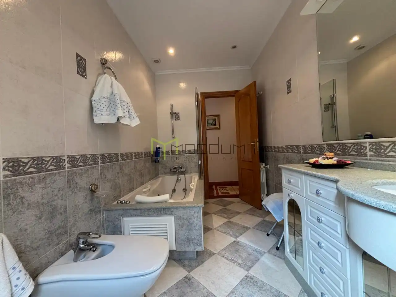 Baño de Casa o chalet en venta en Ames con Calefacción, Jardín privado y Parquet