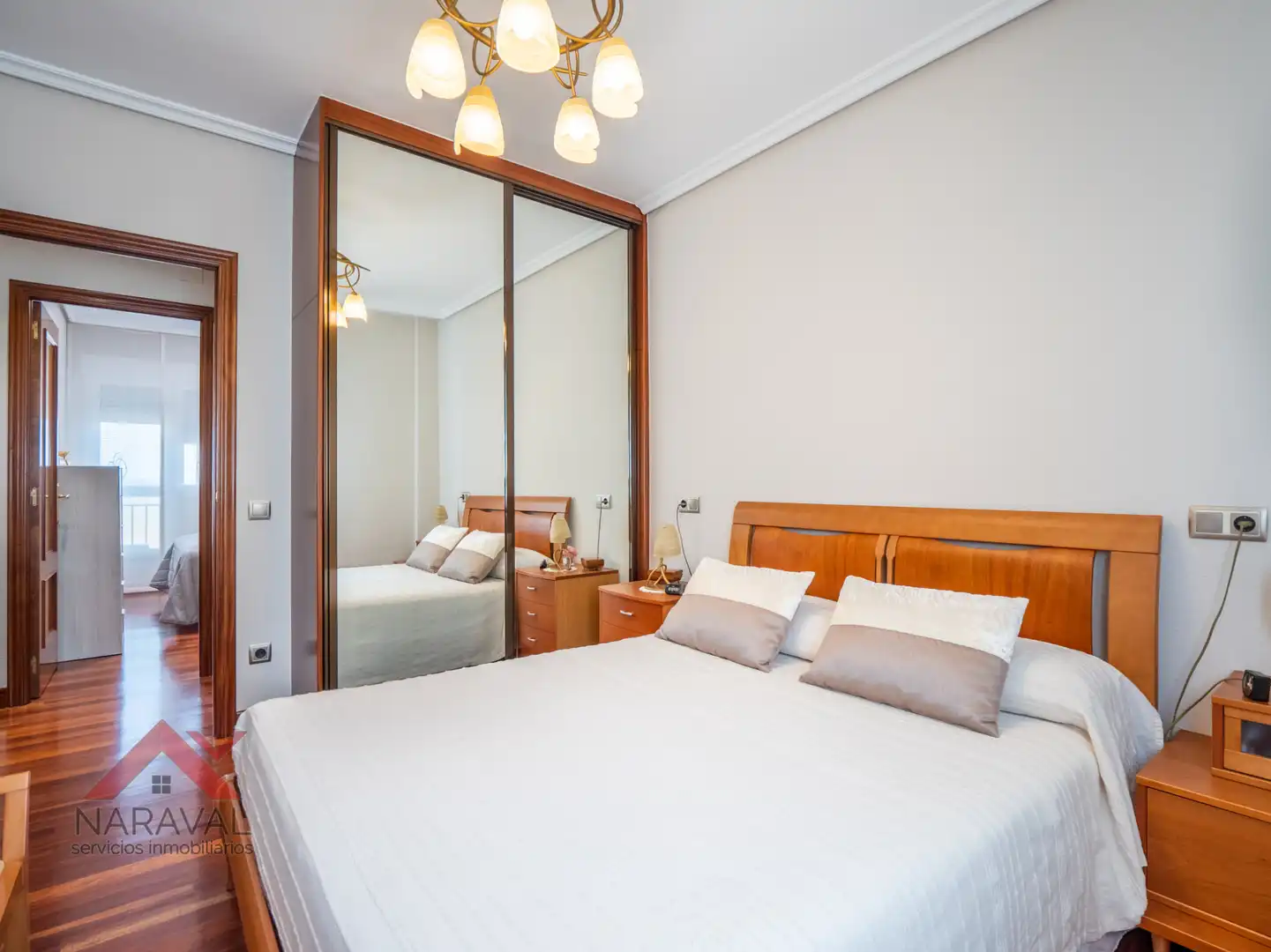 Bedroom of Flat for sale in Ayegui / Aiegi  with Heating, Parquet flooring and Terrace