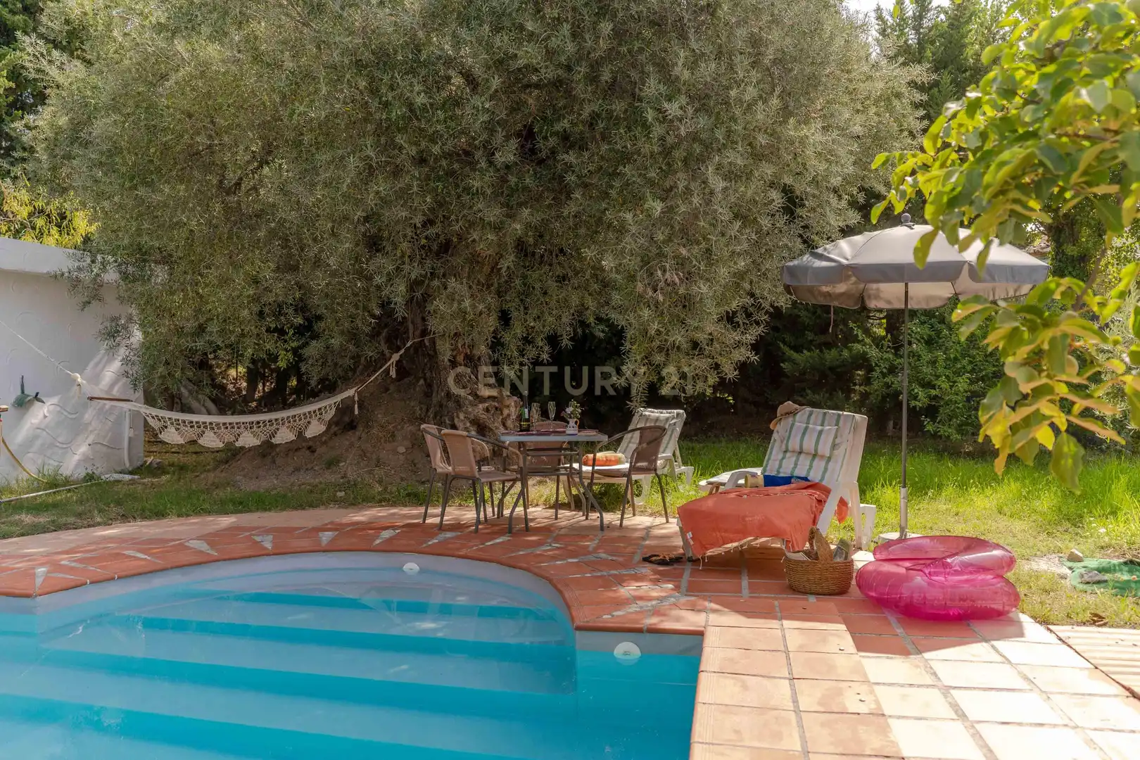 Garden of Houses for sale in Órgiva  with Private garden and Swimming Pool