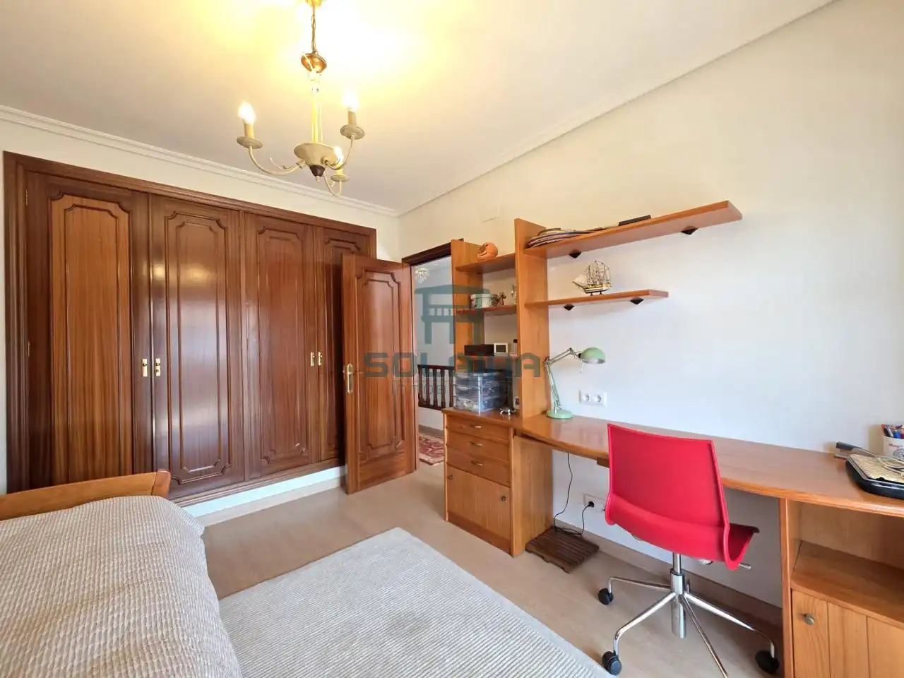 Bedroom of Detached homes for sale in Ourense Capital   with Heating, Private garden and Furnished