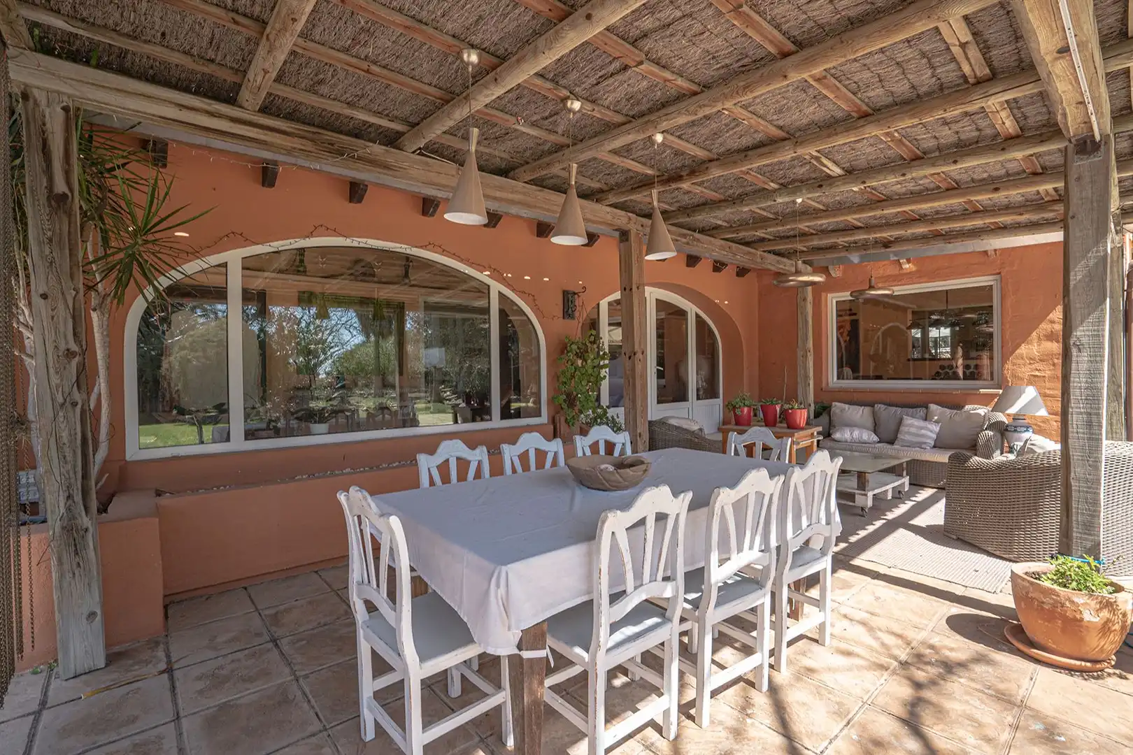 Terrace of Houses for sale in Maó - Mahón  with Air Conditioner, Private garden and Terrace