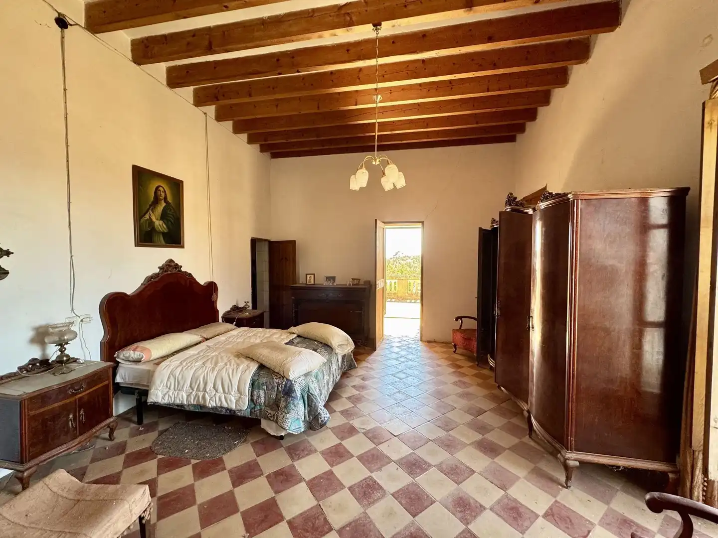Habitación de Finca rústica en venta en Algaida con Jardín privado