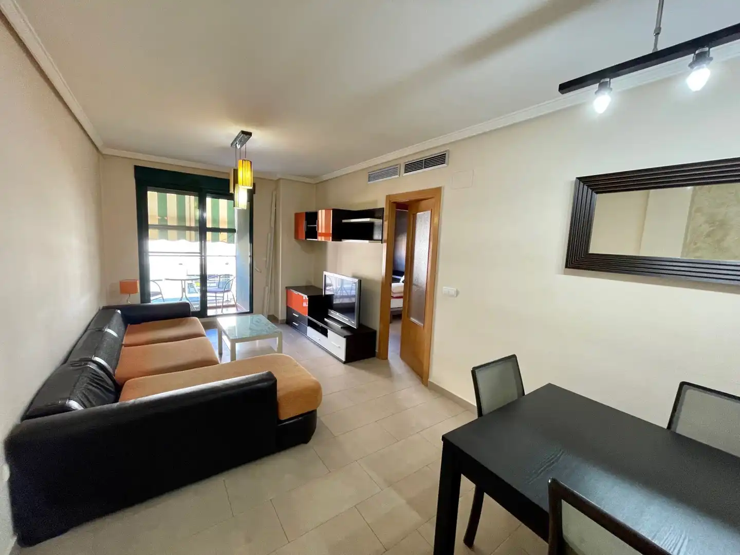 Sala de estar de Piso de alquiler en Catarroja con Amueblado