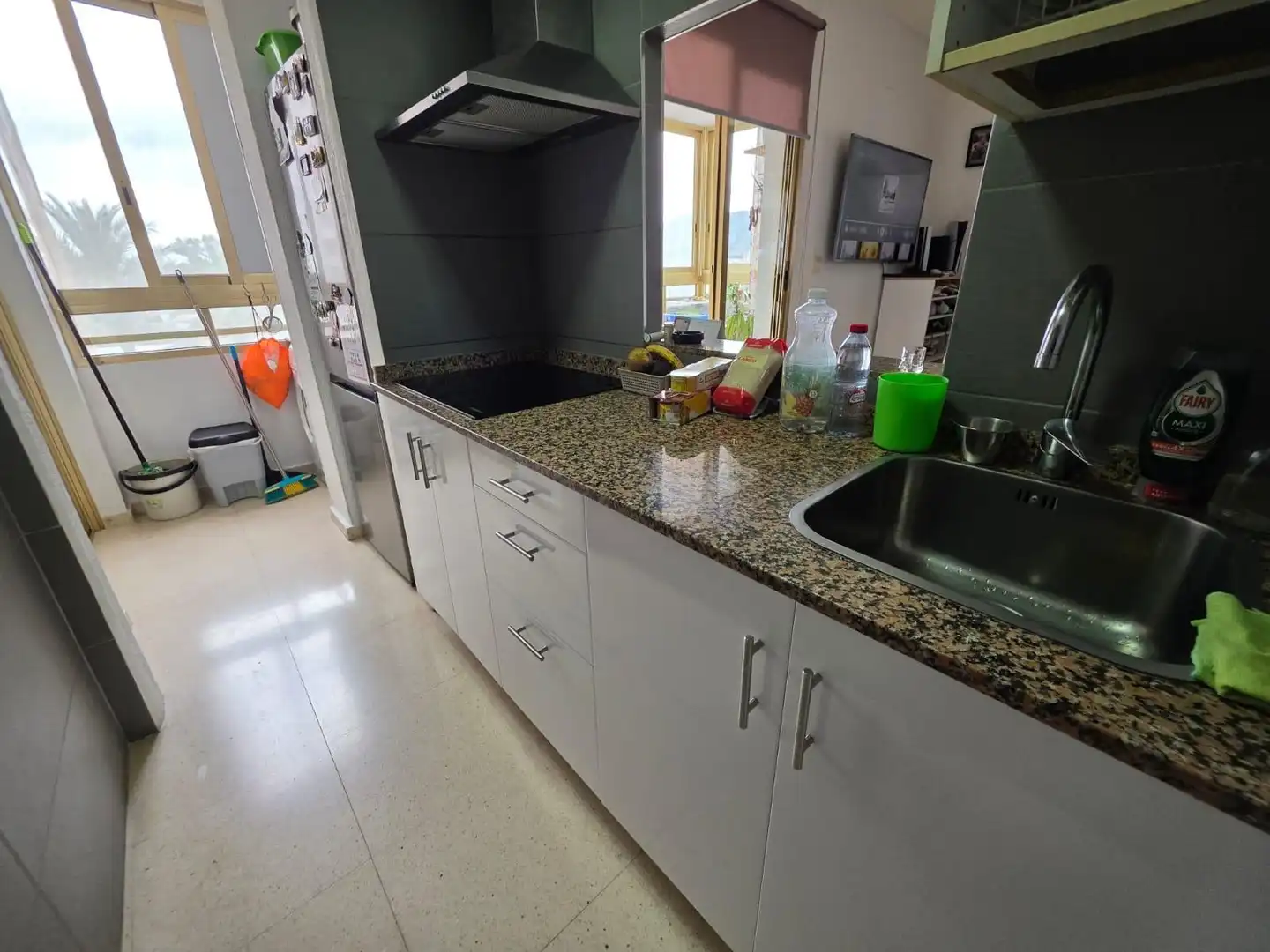 Cocina de Piso en venta en Benidorm con Jardín privado, Amueblado y Piscina comunitaria