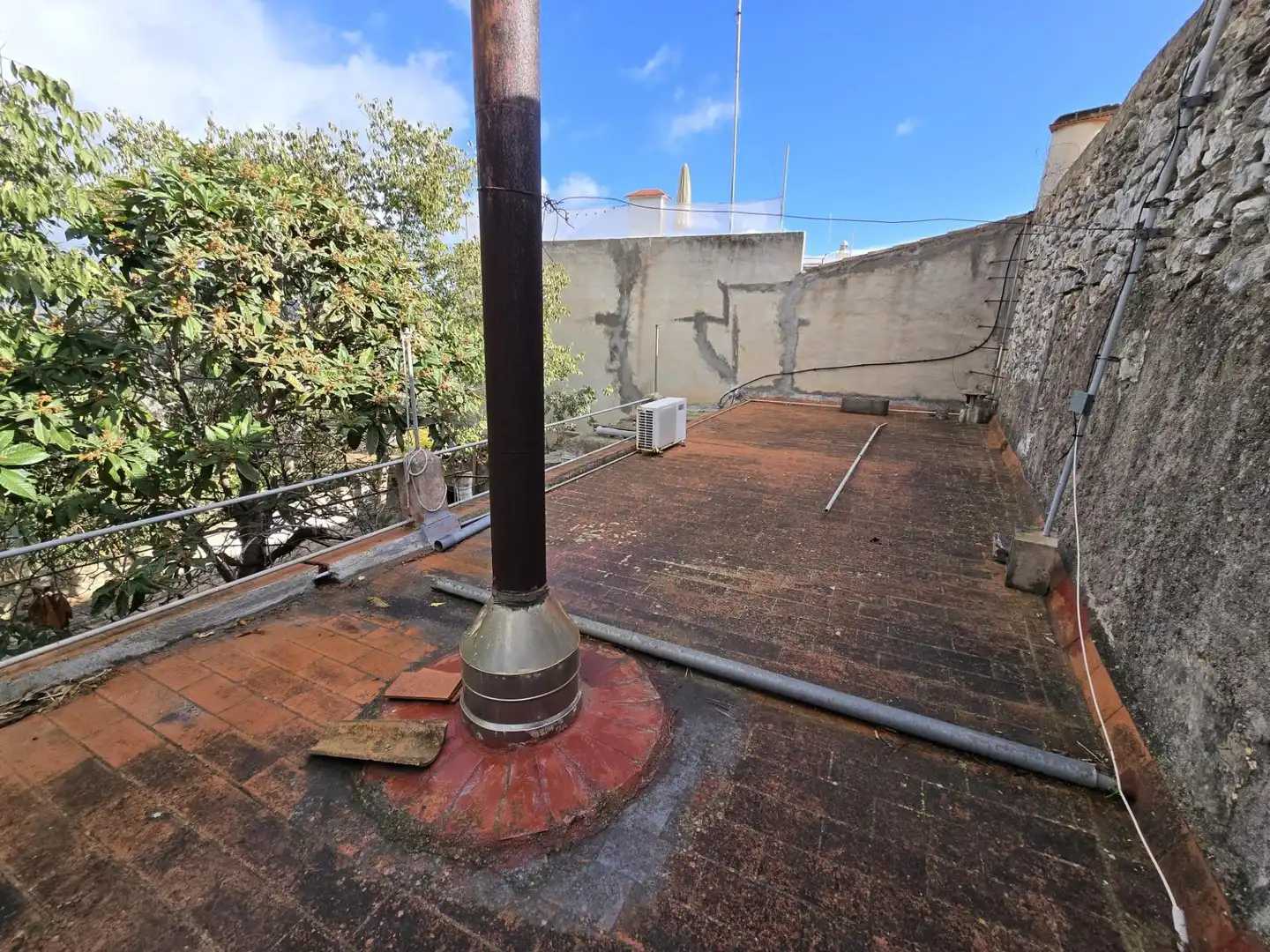 Terrasse von Erdgeschoss zum Verkauf in Campanet mit Terrasse