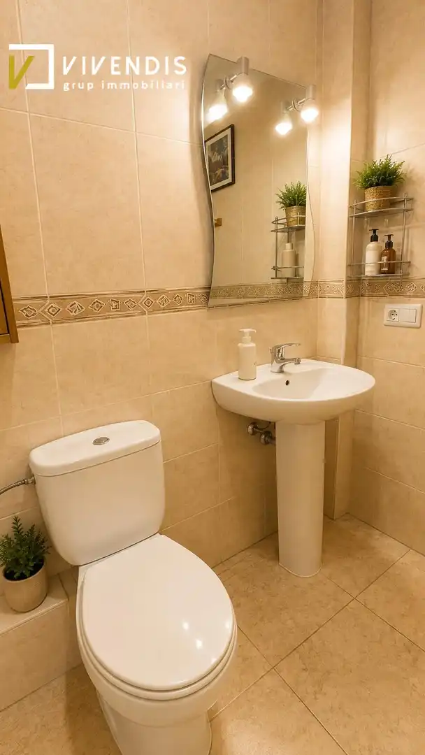 Bathroom of Houses for sale in Torrefarrera  with Heating and Terrace