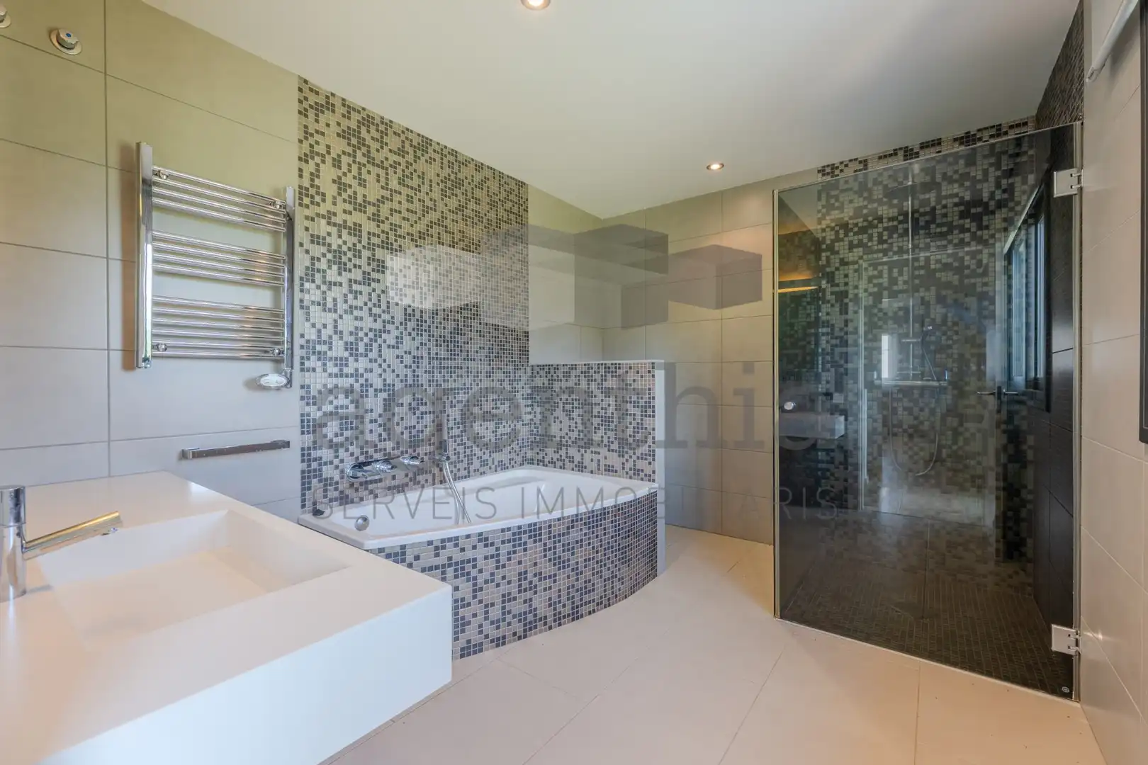 Bathroom of Houses for sale in Vilobí d'Onyar  with Heating, Storage room and Furnished